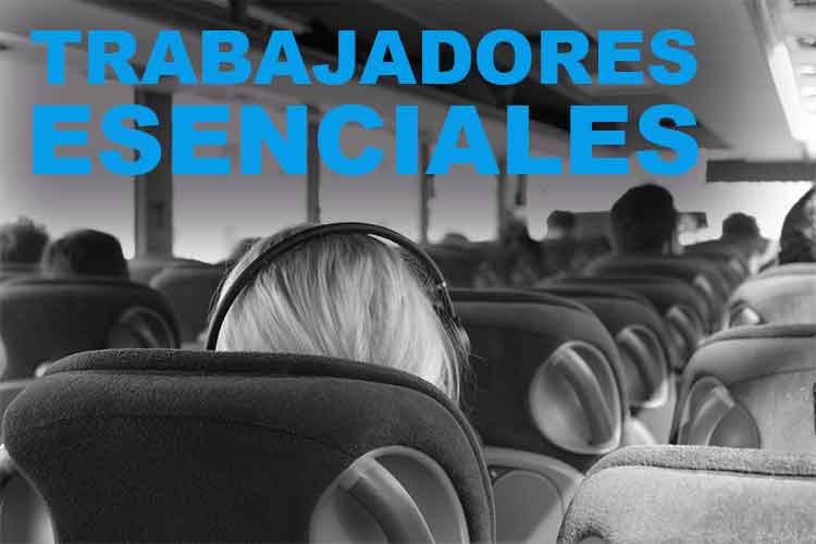 Trabajadores esenciales Listado